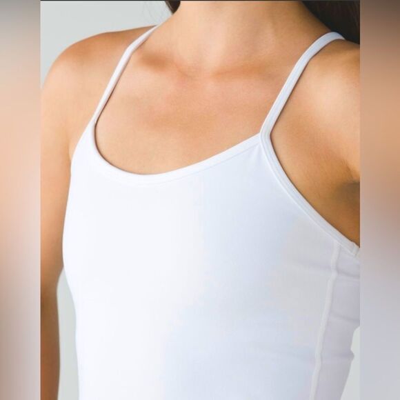LuLu Flow freely through all types of yoga in this thin-strapped, racerback tank - Picture 7 of 10